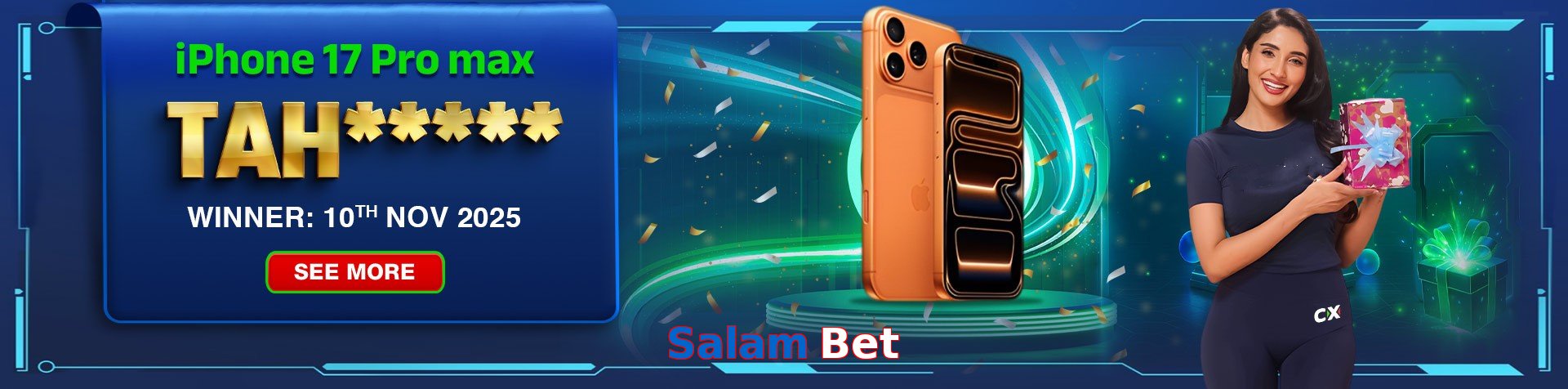 Salam Bet game app for Pakistan players