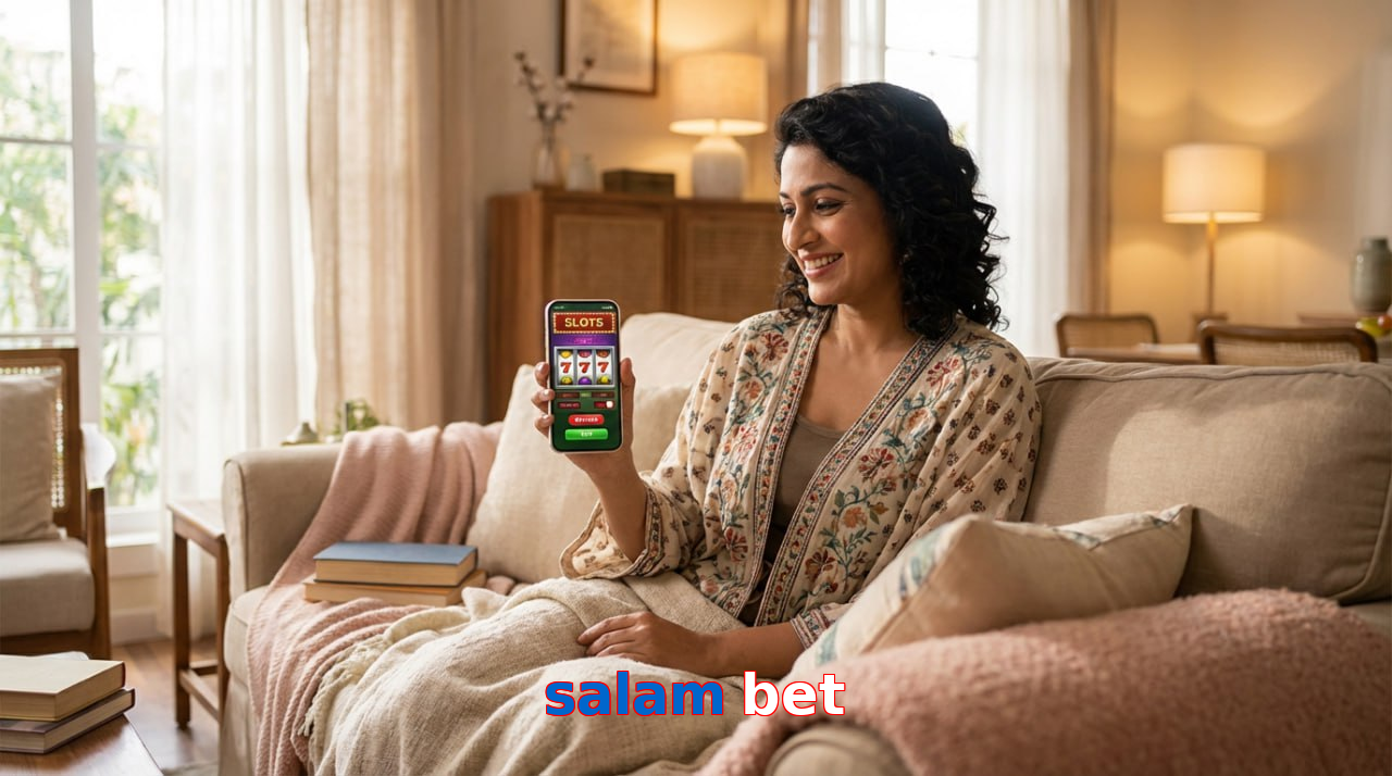 Main screen of Salam Bet online page for PK players