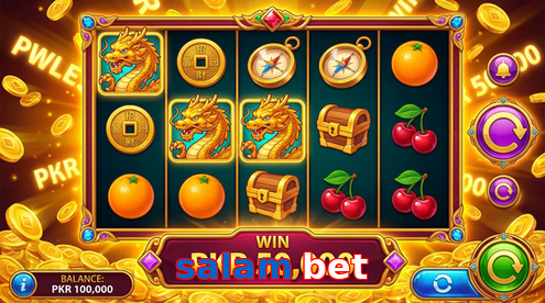 Main screen of Salam Bet pg page for PK players